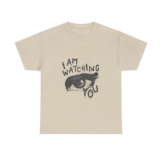 Unisex Cotton Tees- I'm watching you
