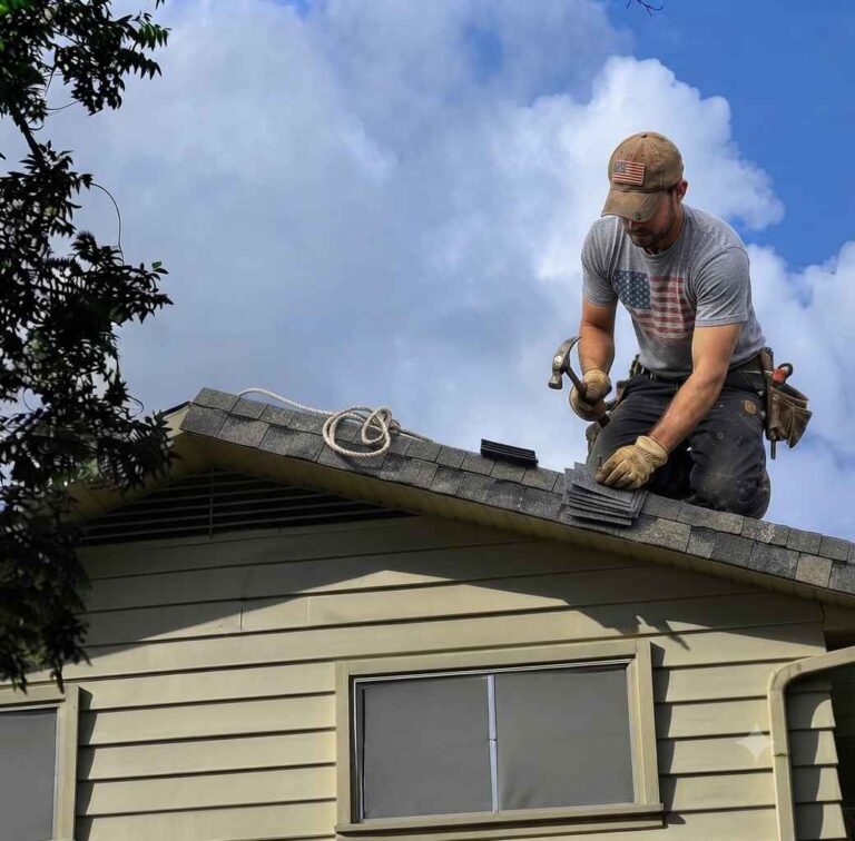 roofing work